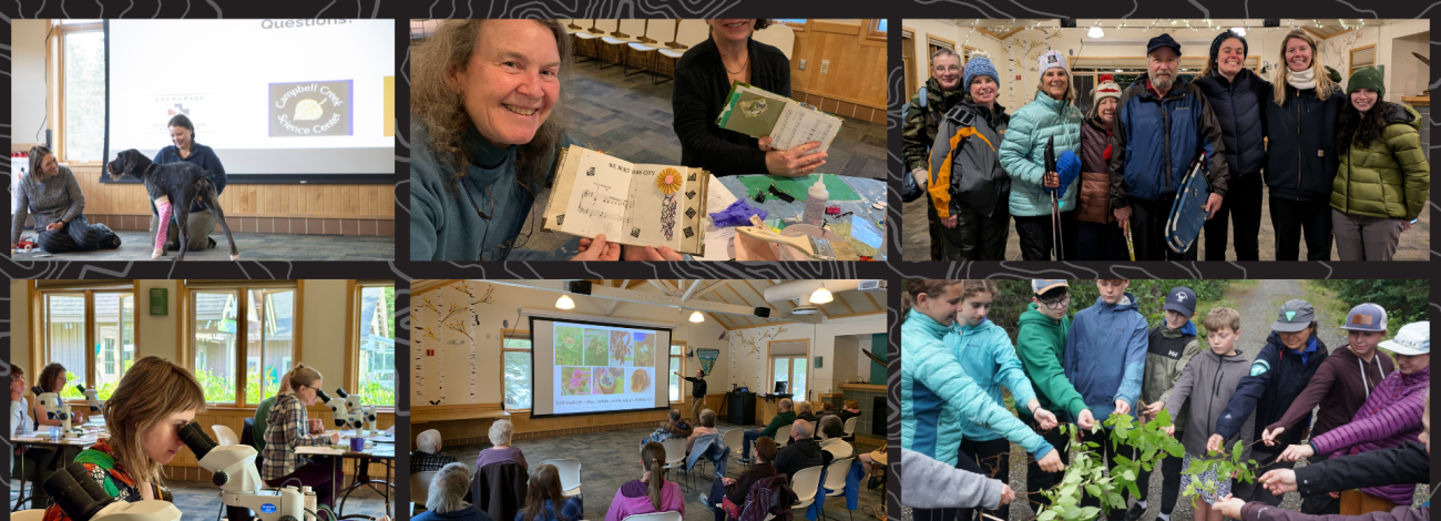 Photo collage of people enjoying different CCSC events.