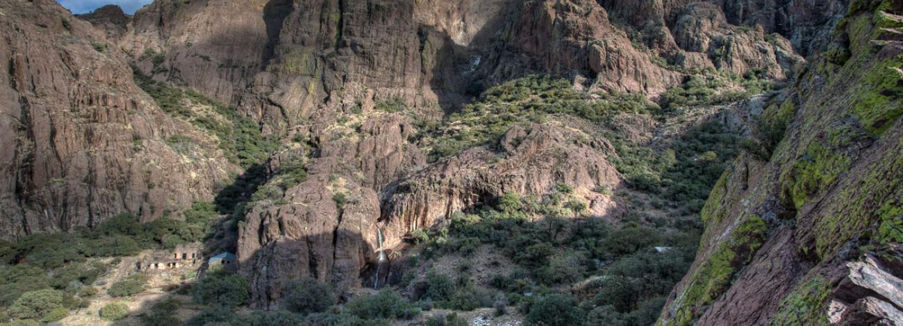The Dripping Springs Natural Area in the Las Cruces District. 