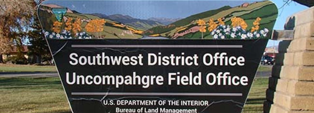 Southwest District Sign