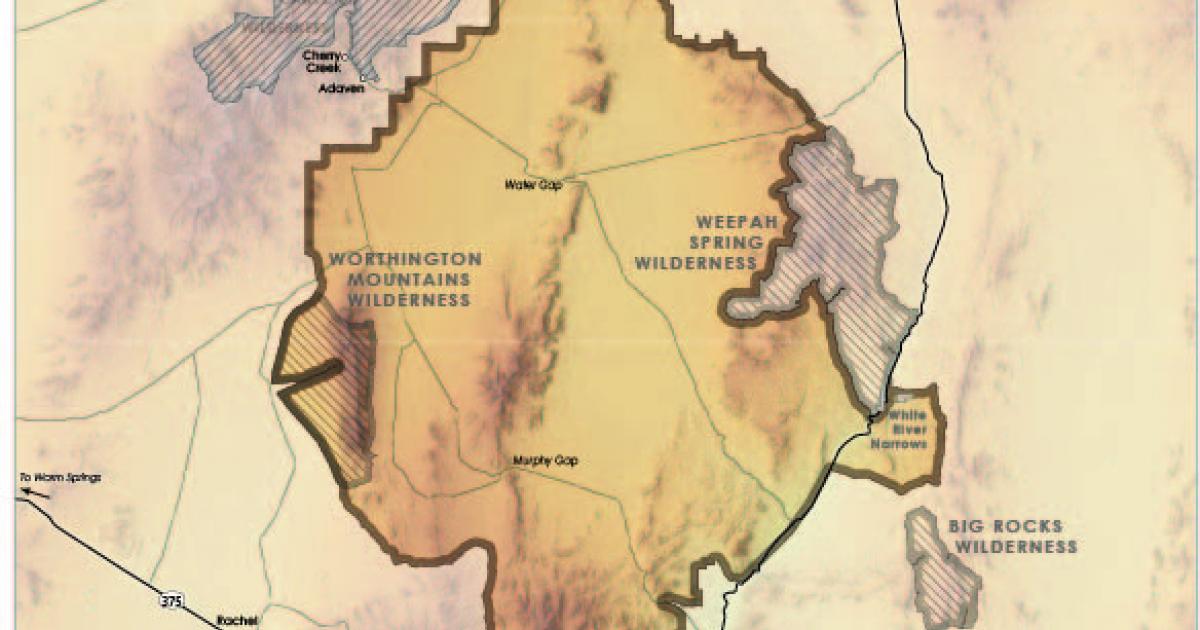 Basin and Range National Monument Bureau of Land Management