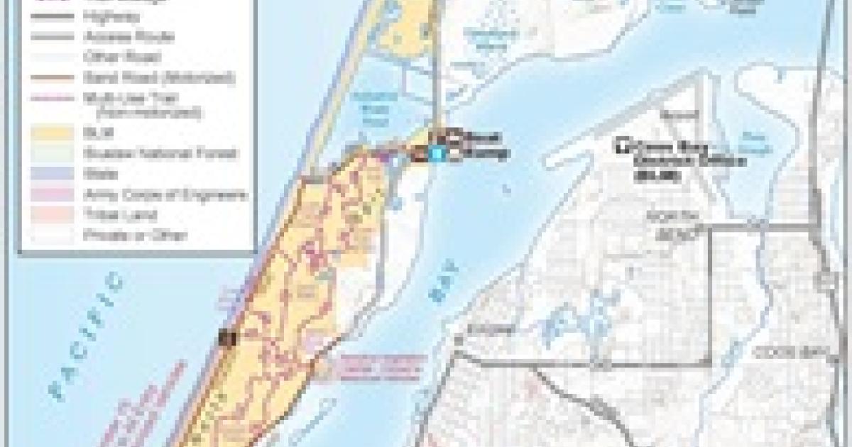 Oregon North Spit of Coos Bay Bureau of Land Management