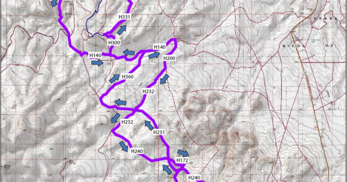 Idaho Atv Trails Map Owyhee Front Atv Trail Bureau Of Land Management