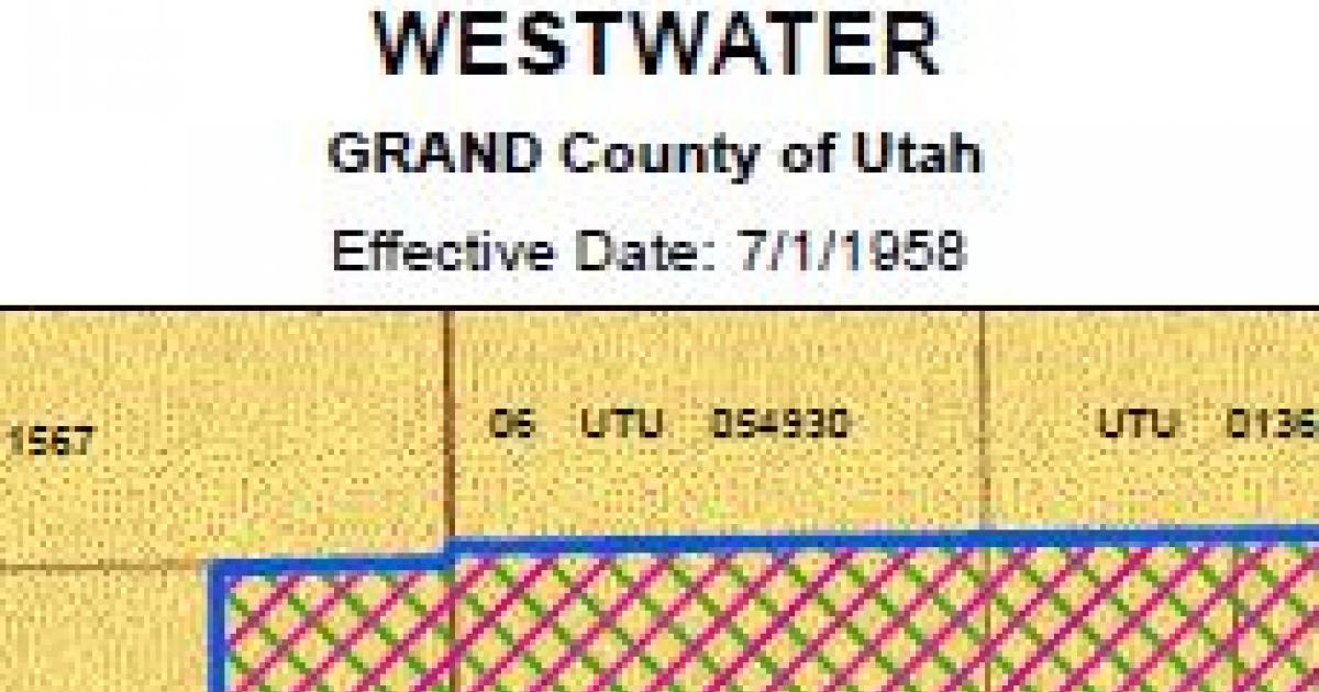 Westwater Agreement Map | Bureau of Land Management