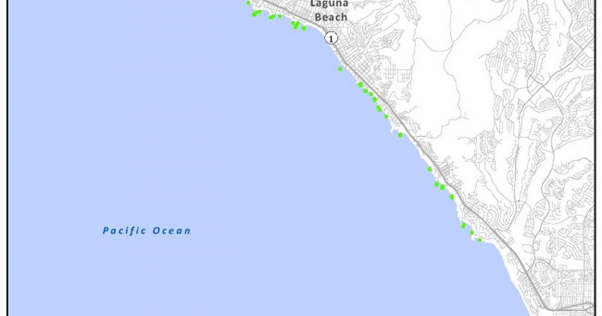 Map of Orange County Rocks | Bureau of Land Management