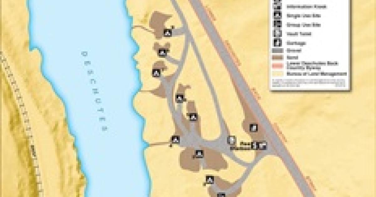 Oregon Rattlesnake Map Oregon - Rattlesnake Canyon Campground Map (Georeferenced) | Bureau of ...