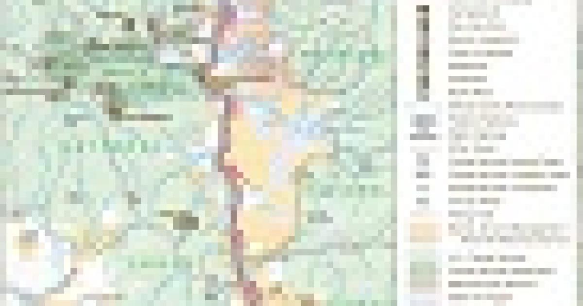 Oregon South Fork John Day River Back Country Byway (Georeferenced