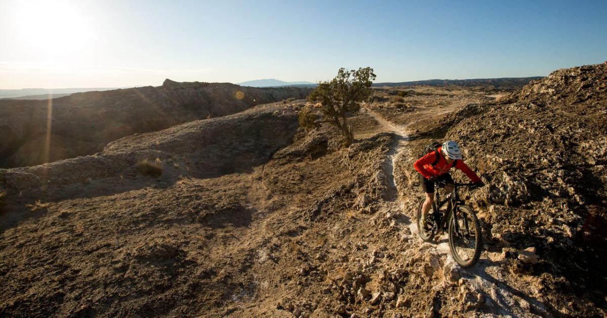 New Mexico Bureau of Land Management - Mountain Biking White Ridge Trails Albuquerque 2015 