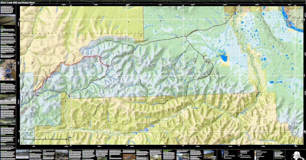 Birch Creek Wild and Scenic River Georeferenced PDF Map Bureau of