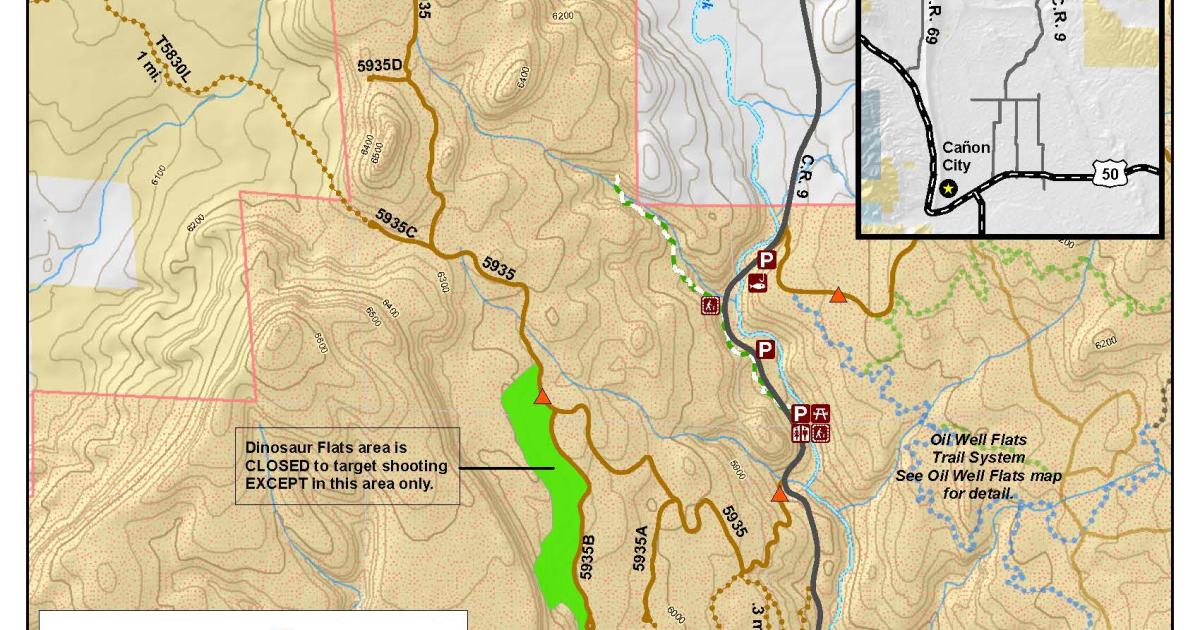 BLM CO RGFO Dinosaur Flats Map Bureau of Land Management