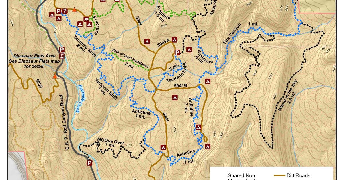 BLM CO RGFO Oil Well Flats Map Bureau of Land Management