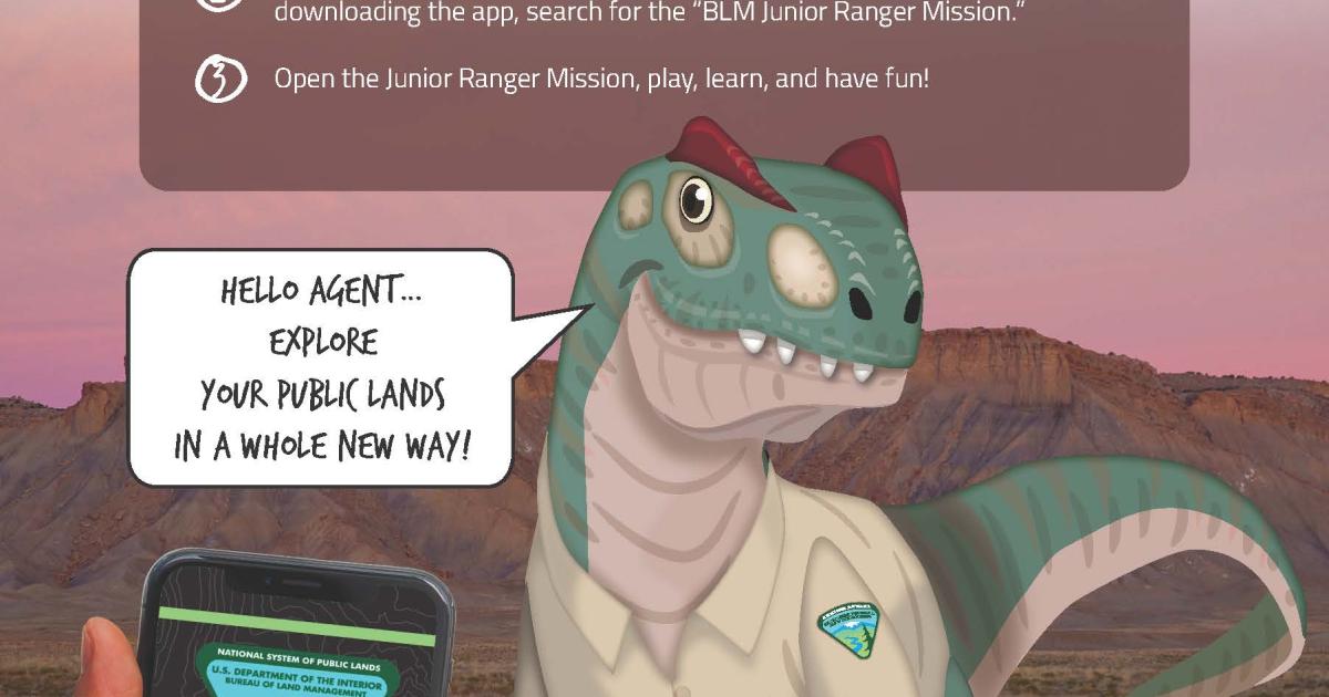 Celebrate National Fossil Day with the BLM Junior Ranger Missions ...