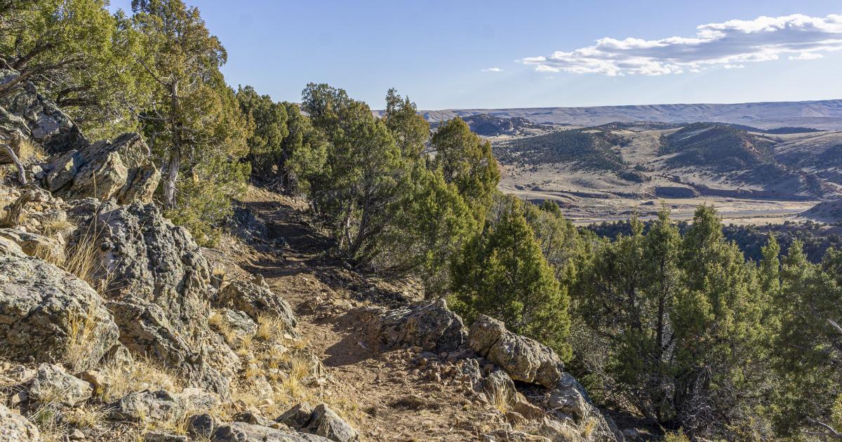 New hiking, horseback trail complete at Johnny Behind the Rocks ...