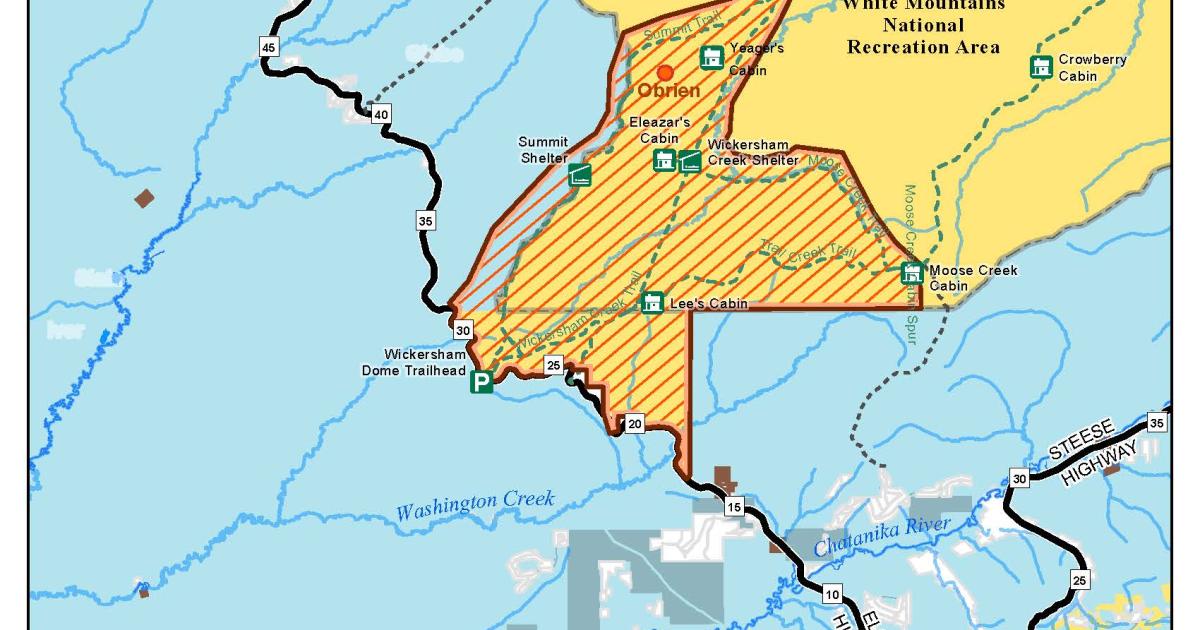 Alaska Fire Closure Order Western White Mountains NRA AK020-25-002 ...