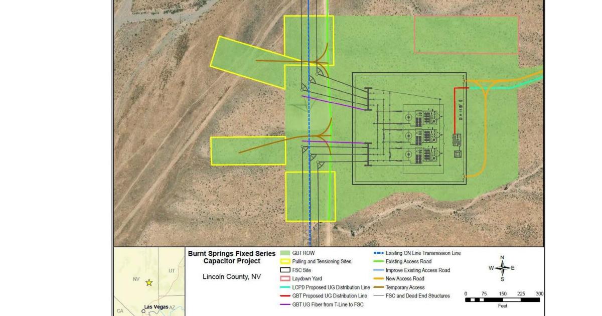 BLM signs decision record for Burnt Springs Fixed Series Capacitor Site ...