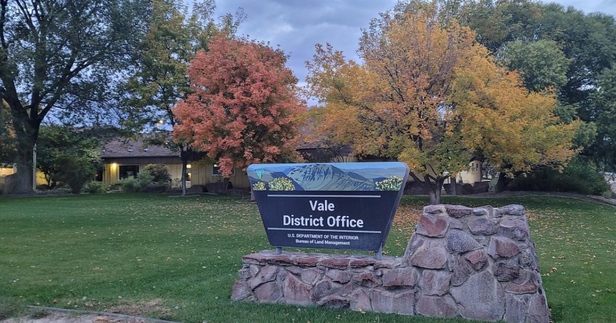 Vale District Office Bureau of Land Management