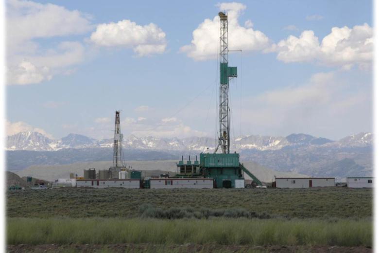 Oil and gas development in Wyoming