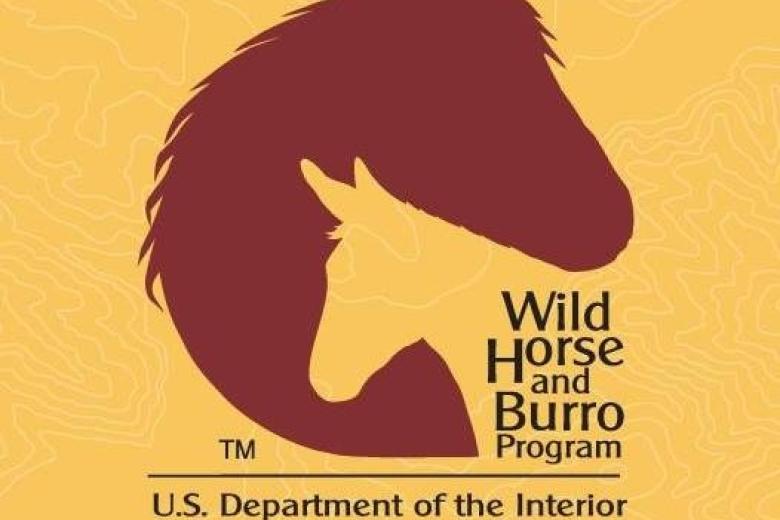 BLM Wild Horse and Burro Logo. 