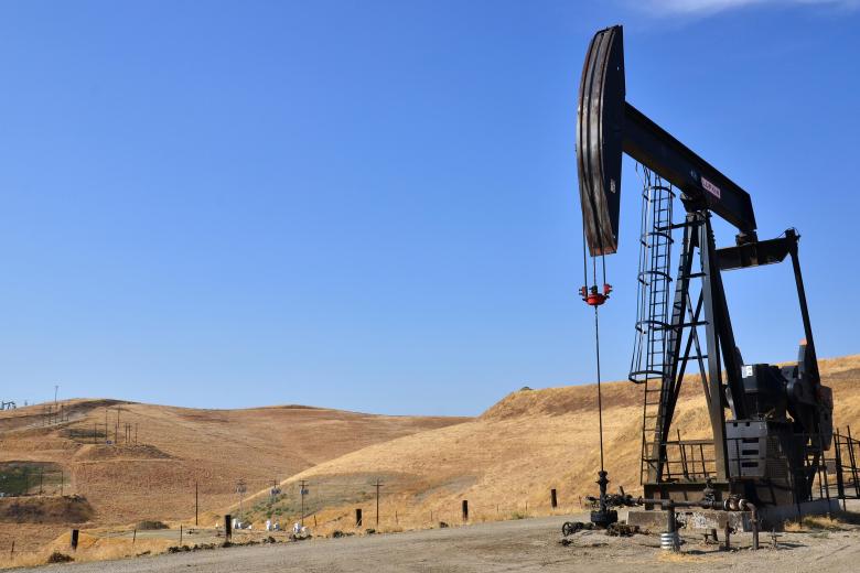 A pumpjack in California on BLM-managed land.