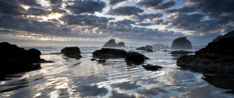 A sunset view of the ocean at California Coastal National Monument in California. Photo by Bob Wick, BLM.