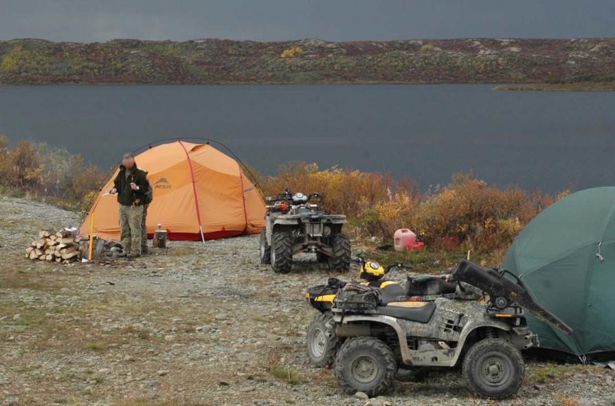Hunting Camp in the Delta Wild and Scenic River Corridor