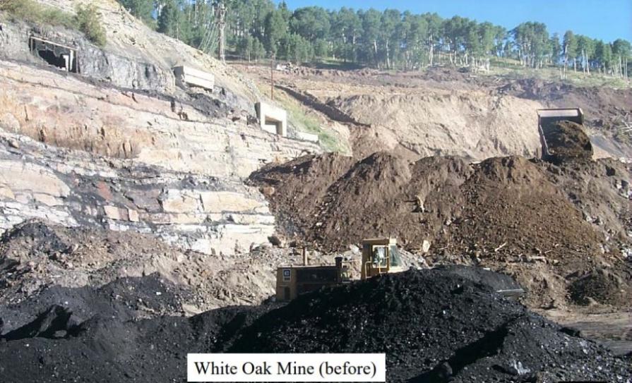 White Oak Mine Before Mining