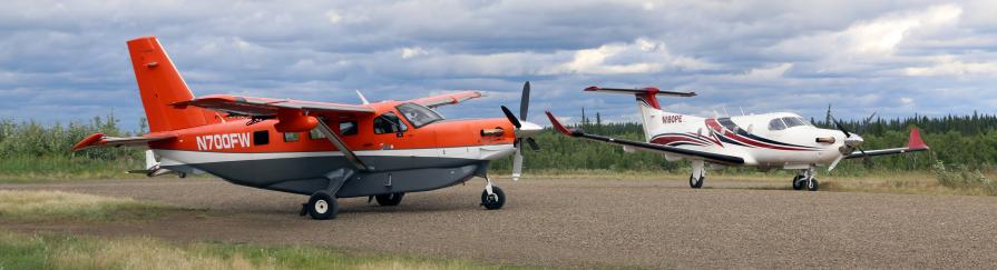 OPE and OFW planes in Chalkyitsik, Alaska