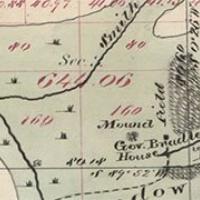 1876 Plat Showing Fort Russell, WY