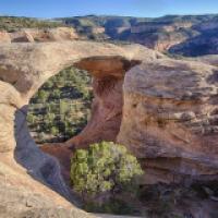 natural arch in mcinnis canyons