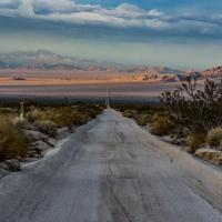 Dirt road in the desert