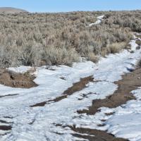 Snowy BLM route
