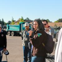 Picture of Idaho Resource Advisory Council field tour. (BLM).