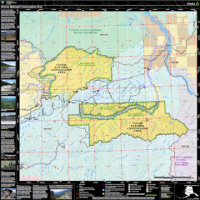 Georeferenced PDF map of the Steese national Conservation Area