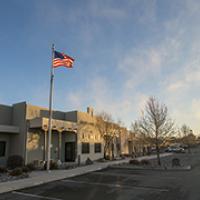 New Mexico State Office at sunrise