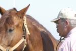 Dr. Al Kane conducts trach check