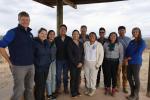 Secretary Haaland group photo with BLM and ALCC staff.