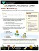 Nature Learning Build a Boat activity page