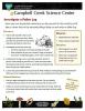 Investigate a Fallen Log Nature Learning Activity Sheet