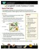 Square Foot Safari Nature Learning Activity sheet