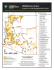 Map of wilderness areas in Arizona