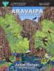 Aravaipa Canyon Wilderness Junior Ranger activity guide cover with two children hiking among plants and animals. 