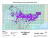 Map of Superior National Forest showing withdrawal lands in purple, with township and range grids, total area of 225,000 acres.