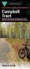 The cover for Campbell Tract's brochure. A woodland scene featuring a bike.