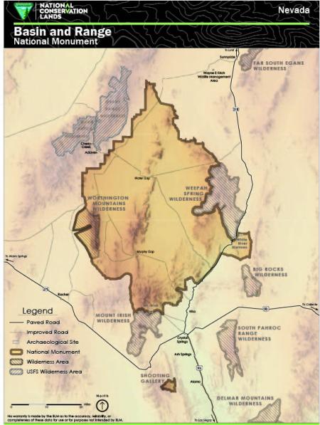 Thumbnail of Basin and Range National Monument