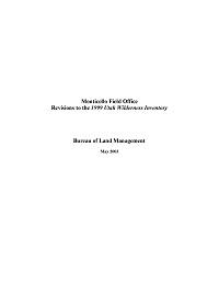 Library_Utah_WildernessStudyReportMonticelloRevision