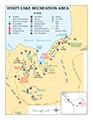 Oregon - Hyatt Lake Recreation Area Map