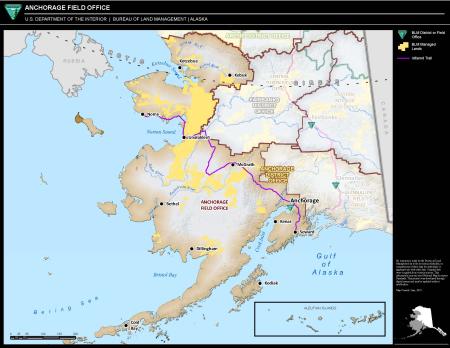 Anchorage Field Office Boundary Map