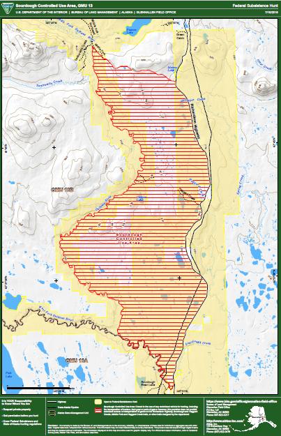 Maps_GeoPDF_Unit-13-Federal-Subsistence_Sourdough-Controlled-Use