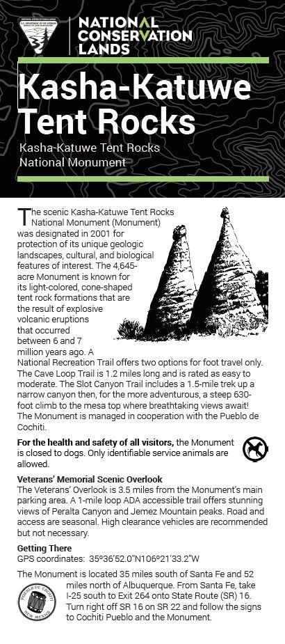 Kasha-Katuwe Tent Rocks Rack Card