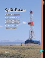Oil platform on BLM managed land.