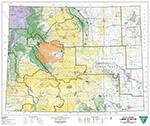 BLM Wyoming Land Status Map 2020 - WY LandStatus Statewide 500k 2020 Thumbnail 